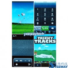 HiPhone J8+ Quad Band Dual Cards Dual Standby Dual Cameras WIFI Color TV