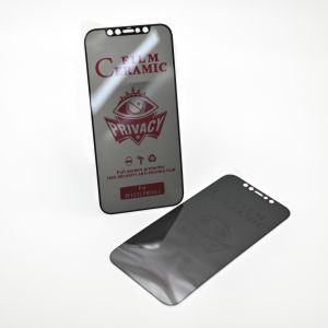 Ceramics Privacy Tempered Glass Screen Protector Clear For Iphone 12 Pro Max