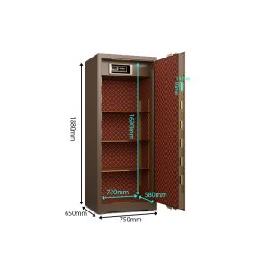 Wholesale Anti-Theft Commercial Deposit Safe Alarm System Biometric Fingerprint Lock 7 Open Ways from china suppliers