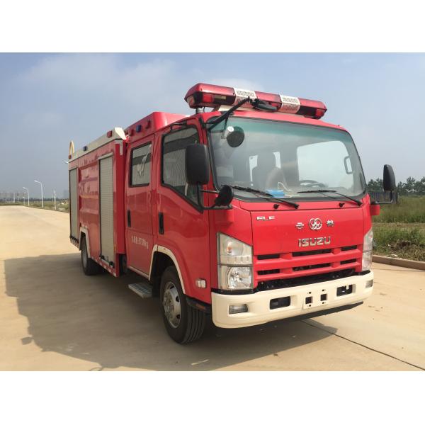 Quality Mini 190 HP ISUZU 4X2  4000L Fire Fighting Truck With Foam for sale