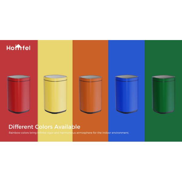 30L 40L 50L Household Office Touch Garbage Can Big Capacity Standing Press Design