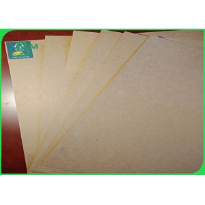 Durable Large Craft Paper Roll , Recyclable White / Brown Kraft Paper Roll