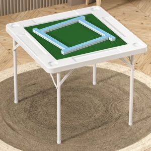 Customizable Logo 4-Player Poker Card Mahjong Table for Outdoor and Indoor