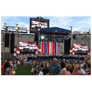 Wholesale Full Color Outdoor LED Displays Rental With 6-70m Viewing Distance , 6mm Pixel Pitch from china suppliers