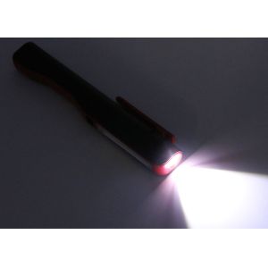 USB Rechargeable COB LED Flashlight Worklight Pen Light with Rotat Magnetic Clip