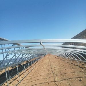 Q235 Q345 1.4KN/M2 Max Snow Load Greenhouse Solar System