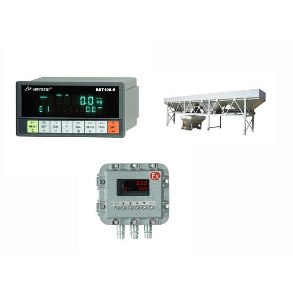 Quality Concrete Ration Batch Weighing Controller With VFD Display RS232 Communication for sale