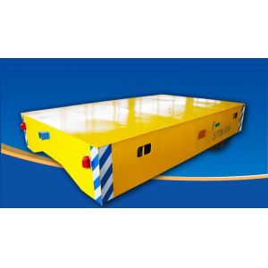 Electrical RGV Flat Transfer Cart For Max 5 Ton Heavy Duty Cargo Transfer