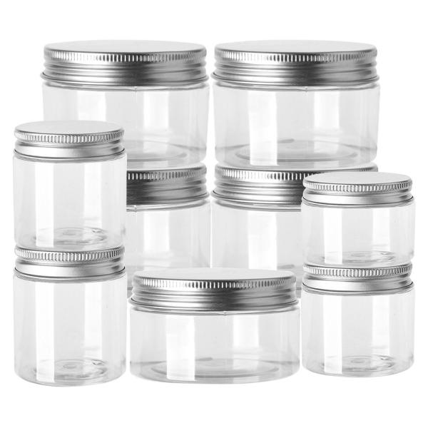 Clear PET Plastic Ice Cream Packaging Container With Lids