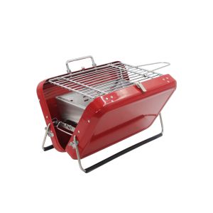 China Outdoor Camping BBQ Portable Folding Charcoal Grill with Open Size 30.7*22.5*20.5cm on sale