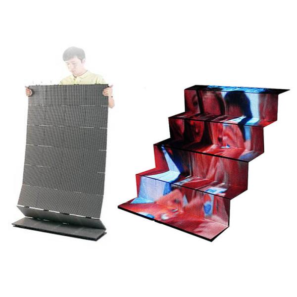 Foldable Modules Flexible Led Curtain Display Hanging Indoor Full Color For
