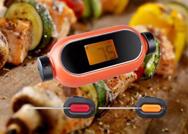 Quality Wireless Control Mini Bluetooth Thermometer Mobile Operated With APP Smart Alarm for sale