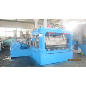 2 - 4mm Thickness Culvert Sheet Metal Roll Forming Machine With Track Cutting