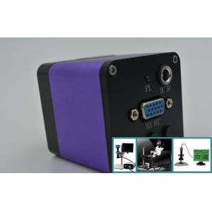 Build In Crosshair Generator HD Microscope Camera VGA Interface Direct To