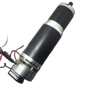 63mm High Torque Brush DC Planetary Gear Motor Option With Optical Encoder And