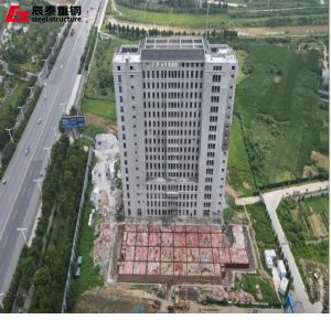 Q235B Q345B Q420B Steel Structure Office Building High Rise Low Maintenance