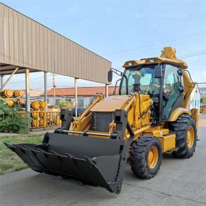 10.6Ton 4CX Backhoe Loader:SHANMON388H Sturdy And Flexible Earth Moving