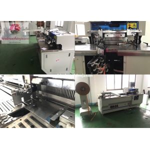 Spooling wire inserting machine with hole punching PBW580 for notebook