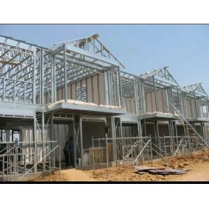 G90 Z270g/Sqm Zinc Coated Steel Coil Zero Spangle Light Steel Structure Villa