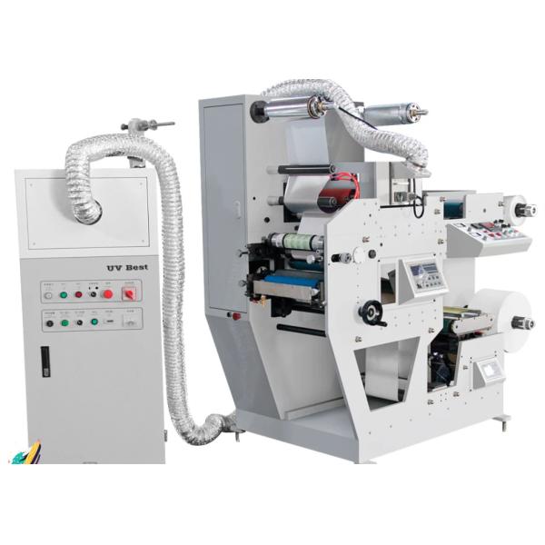 1color Roll Paper Sticker Label Flexo Printing Machine Use IR Dryer And Ink