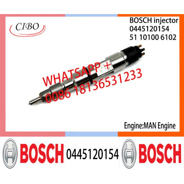 BOSCH 0445120154 51101006102 Neutral Fuel Injector Assembly 0445120154 51101006102 For MAN