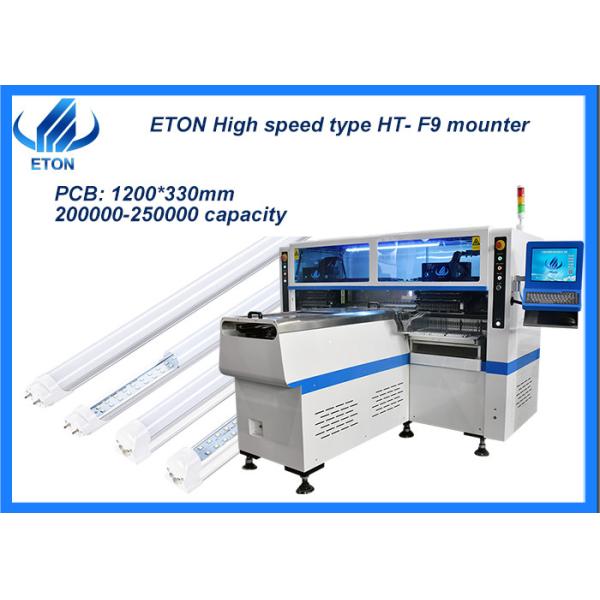 Quality LED Linear Rigid PCB Assembly Pick and Place Machine with 200000-250000 CPH Mounting Speed for sale