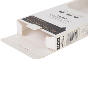 Silk Screen Printing Wired Headphone Box SGS Custom Business Card Box