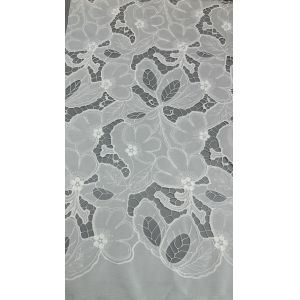 Embroiderey Lace Fabric Mesh Floral Elegant Hollow-up Embroidered Lace Fabric