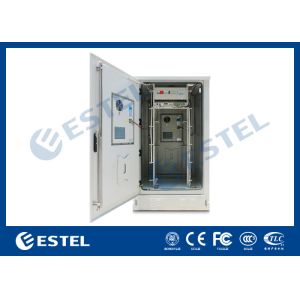 IP65 Insulated Outdoor Telecom Enclosure With DC48V Cooling System / Base