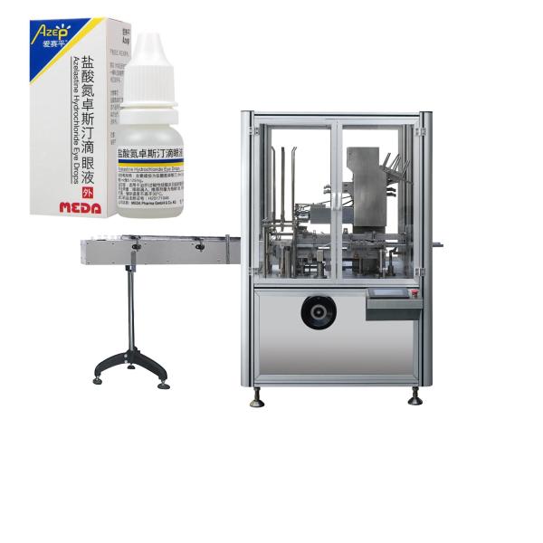 Quality Automatic Cartoning Machine for Folding Filling Boxes for Cosmetic Food Beverage Textiles Packaging Line New Condition for sale