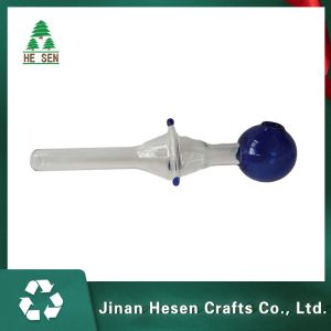 HESEN SGS Shisha Borosilicate Glass Hand Pipe