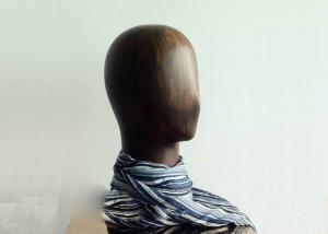 Wholesale Smooth Surface Fiberglass Mannequin Head For Scarf / Jewelry Store Display from china suppliers