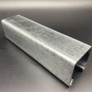 Galvanized Steel Serrated Edge Unistrut Channel with Cutting Marks