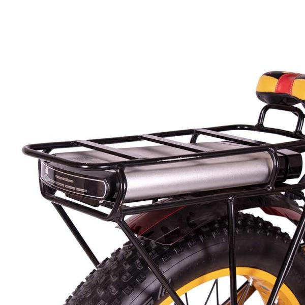 High Speed Long Range Electric Bikes Touring Fat Rear Rack 17Ah 20Ah 1000w