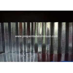 Regular Spangle Zinc Galvanized Steel , Hot Dipped Zinc Plated Sheet