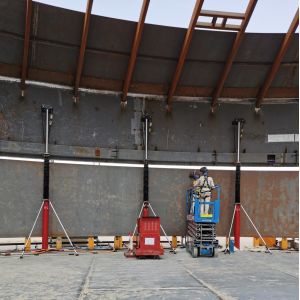 Customized Tank Hydraulic Lifter with Advanced Three-Stage System and Ready to