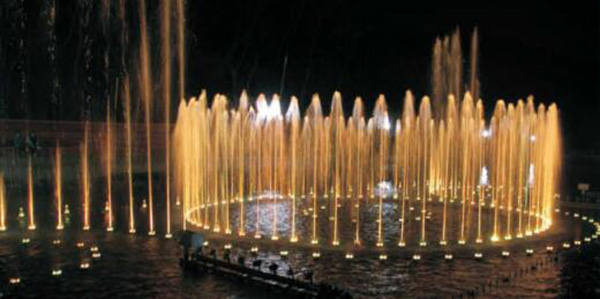 8 Inch Φ200mm RGB 3in1 LED Underwater Lights 9W 27W 316 SS Fountain Light