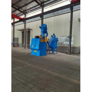 Small Crawler Shot Blasting Machine With Automatic Loading And Unloading