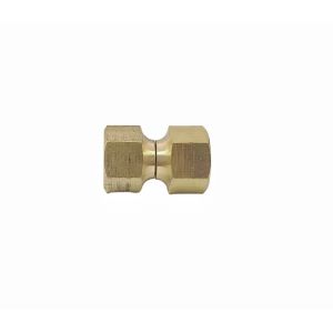 Brass Forged Swivel Nut Valve Connector 1/2" Flare X 1/2" Flare SAE 45 Degree