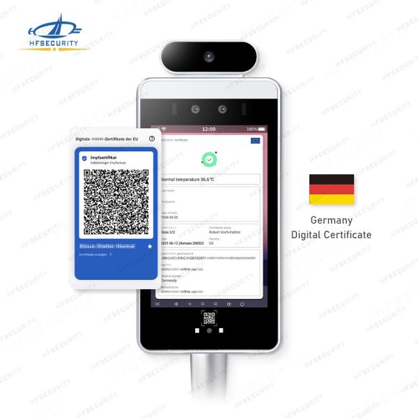 Quality HFsecurity RA08T HFsecurity RA08T Face Health Code Device Bluetooth Android Face Recognition  Health Code Scan Device for sale