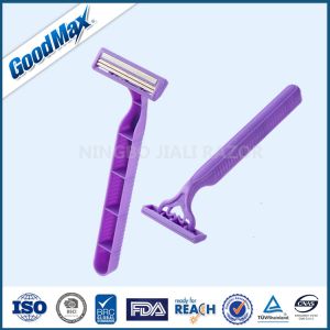 Wholesale Goodmax Medical Razor Disposable With Hard HIPS Plastic Inside And Rubber Handle from china suppliers