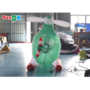 Digital Printing Inflatable Snowman Christmas Decoration Wear Resistant