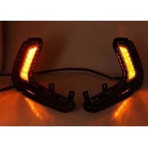 OE Fog Lamp Frame with Drl Daytime Running Lights for Hyundai 2016 Elantra