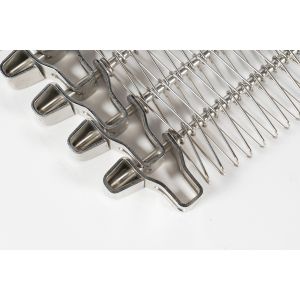 Drying Bakery Stainless Steel Flat Flex Wire Mesh Conveyor Wire Belt