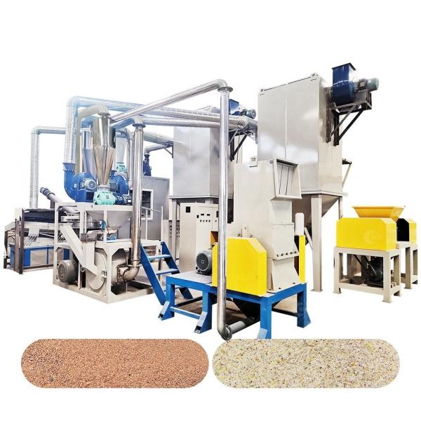 Raw Material Waste Circuit Board Recycling Machine with Video Outgoing