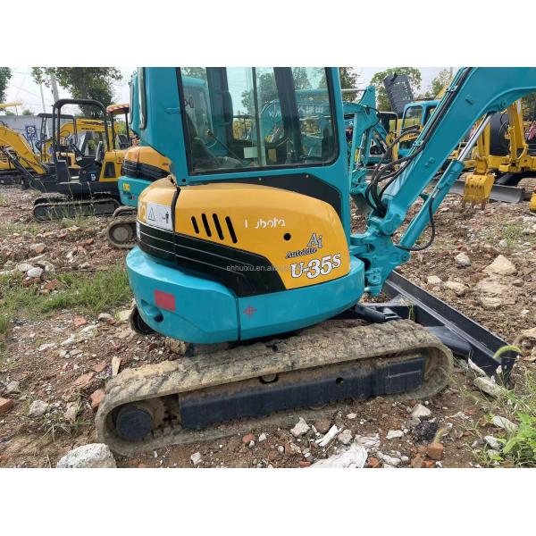 used mini Kubota U35S excavator second hand excavator in japan Kubota u35 mini excavator