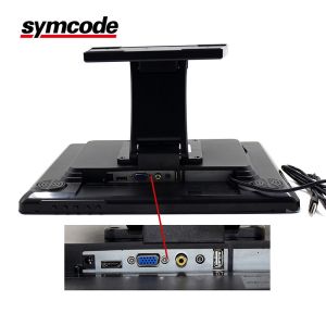 Adjustable Stand Touch Screen PC Monitor 16.7M Displaying Color 160° Vertical