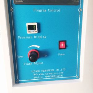 YUYANG Horizontal Flammability Testing Equipment 1400x600x1900mm For Tensile