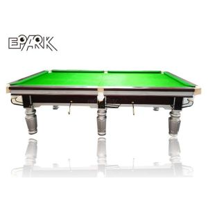 Customized Amusement Game Machines 8FT Chinese Pool Black And Green Billiard