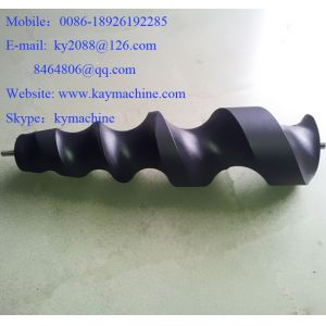 Variable Pitch Screws Acetal plastic feed screws plastics conveying screw